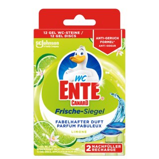 WC Ente Frische Siegel Nachfllpackung Limone 2x36ml