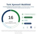 TORK Papierhandtücher 150299 Xpress H2 Universal Interfold-Falzung 2-lagig 4.740 Tücher