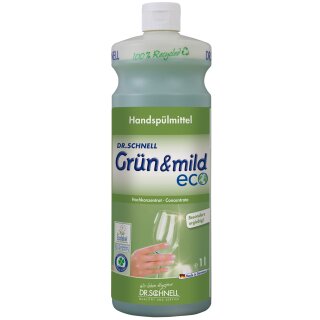 Dr. Schnell GRÜN & MILD Eco 1 Liter Handspülmittel