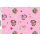 Baumwoll Jersey Stoff Paw Patrol Digital Druck rosa Herzen