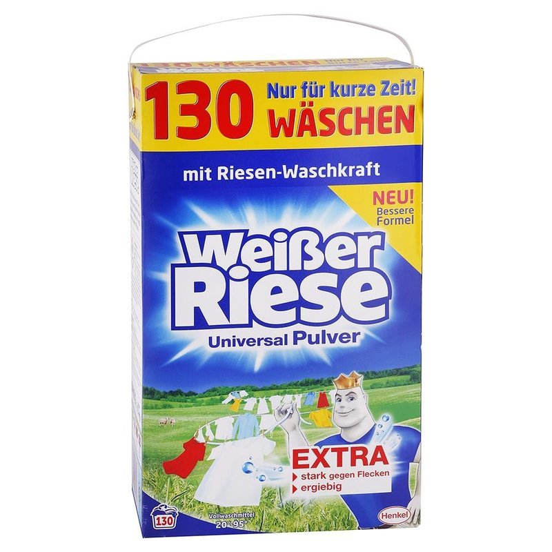 Henkel Weißer Riese Universal Pulver Onlin PWSE24 - Waschladungen 130