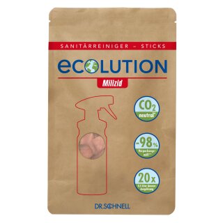 Dr. Schnell ECOLUTION MILIZID STICKS Beutel (20 Sticks à 3 g) 60 g