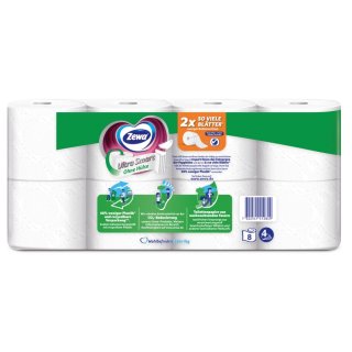 Zewa Toilettenpapier Ultra Smart 4-lagig  8x280 Blatt