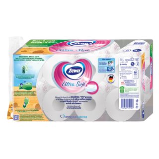 Zewa ultra soft Toilettenpapier 4-lagig16x150 Blatt